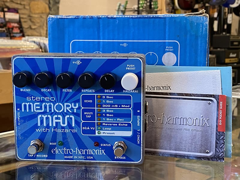 Electro-Harmonix Stereo Memory Man with Hazarai