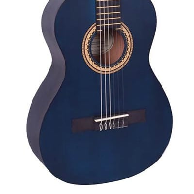 Maxine Guitars STV40BLU Classica 3/4 Blue for sale