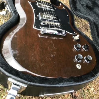 2000 Gibson SG Classic Ebony/Walnut Stain /w Case | Reverb 2000 Gibson SG Classic Ebony/Walnut Stain /w Case | Reverb