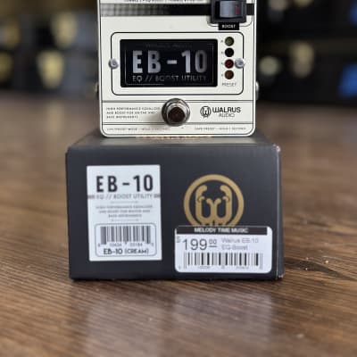 Walrus Audio EB-10 Preamp/EQ/Boost 2020 - Cream for sale