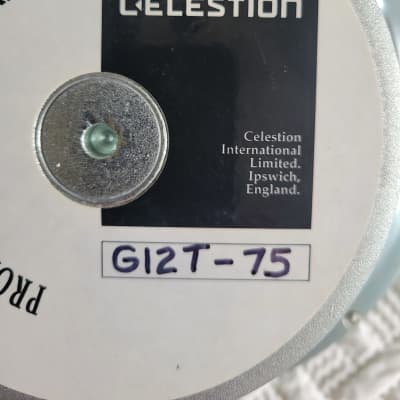 Mid 2000's Celestion G12T-75 16 Ohm Guitar Speaker Made In England Great Sound image 3