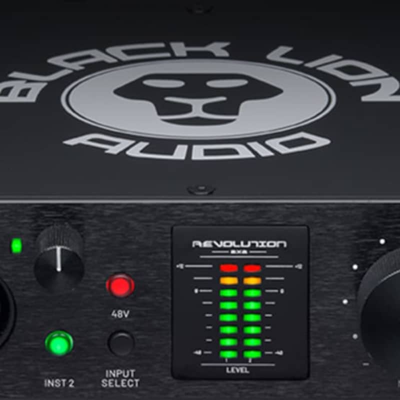 Revolution 2×2 Black Lion Audio オーディオI/O - DTM/DAW