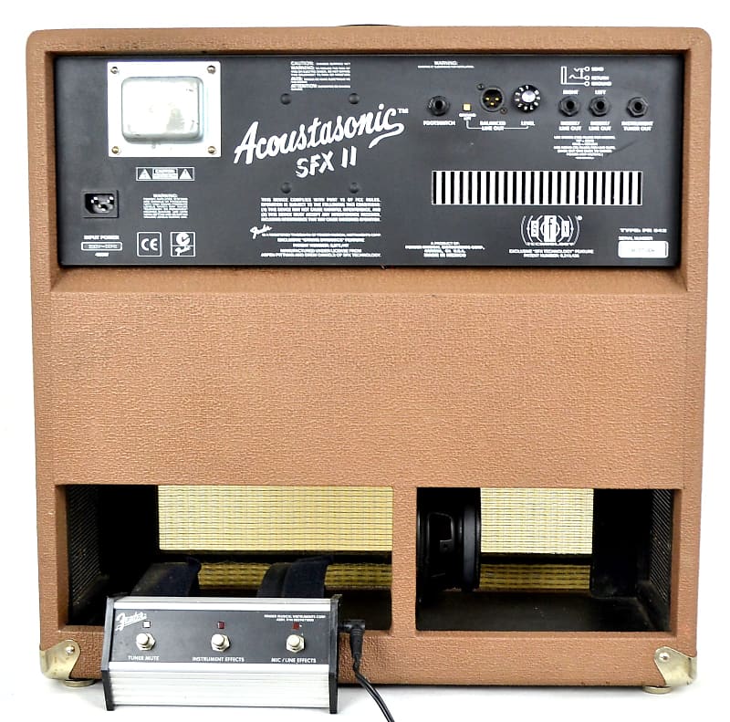 Fender Acoustasonic SFX II 2-Channel 2 x 80-Watt 1x6" / 1x8" Acoustic Guitar Amp image 2