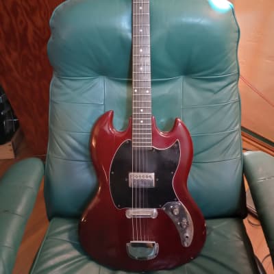 Kent SG Teisco Electric Guitar - Cherry Red image 1