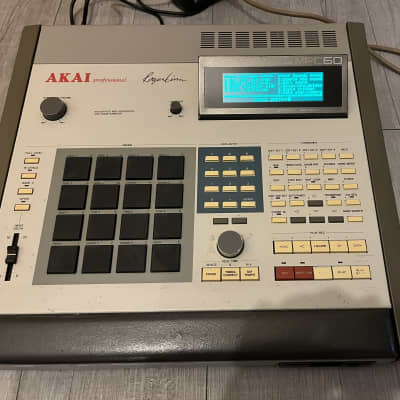 Akai MPC60 Integrated MIDI Sequencer and Drum Sampler 1988 - 1991 - Grey image 1