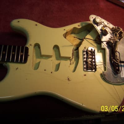 Fender Stratocaster 1962 Olympic White refin image 10