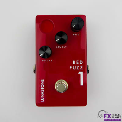 Reverb.com listing, price, conditions, and images for lunastone-red-fuzz