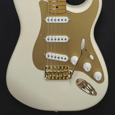 Custom Fender Stratocaster Gilmour Inspired Olympic White "#0001" with Gigbag image 2