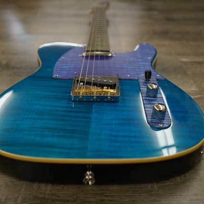 AIO TC3 Electric Guitar - Blue image 8