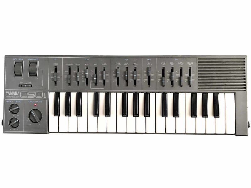 YAMAHA CS01シンセサイザー ＆ブレスコントローラーBC1 - 鍵盤楽器