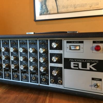 ELK PA-101 1970s Black/Silver | Reverb