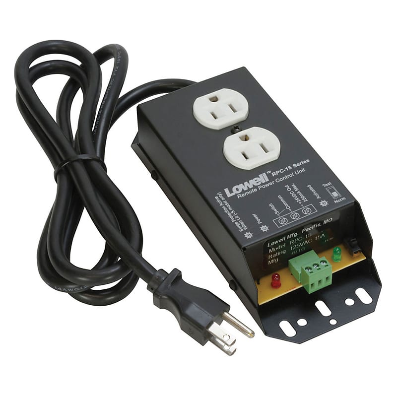 Lowell Manufacturing RPC-15 Remote Power Control  			
