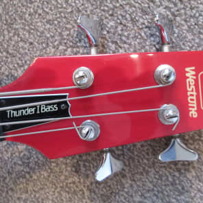 Westone  Thunder 1 bass 1984 red image 4