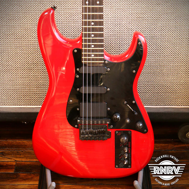 Casio MG-510 MIDI Guitar Red MIJ