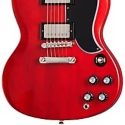 Epiphone 1961 Les Paul SG Standard Electric Guitar - Aged Sixties Cherry image 2
