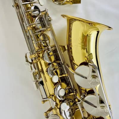 YAMAHA YAS-26 - SERVICED-  SUPER CLEAN ALTO SAXOPHONE PACKAGE W/ Xtras INCLUDED YAMAHA YAS-26 ALTO SAXOPHONE 2015 - 2020 - Brass Clear Lacquer image 3
