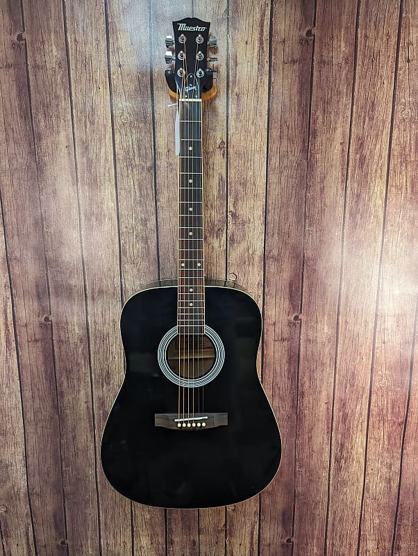 Maestro by Gibson SA41BKCH Dreadnought - Used image 1