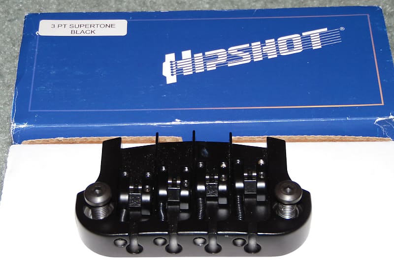 ベース HIP SHOT 3 Point Super Tone Bass Bridge Hipshot SuperTone - Best Bass Gear