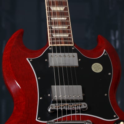 Gibson SG Standard Electric Guitar with Soft Case, Heritage Cherry image 3