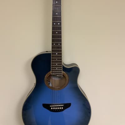 Yamaha APX 9-12 Late 80's - Blue Sunburst | Reverb