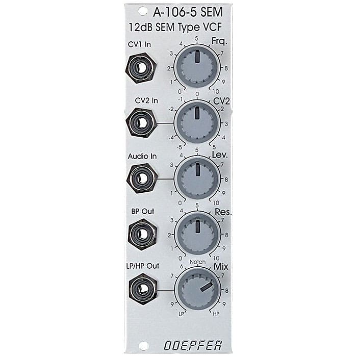 Doepfer ∎ A-106-5 ∎ SEM Filter ∎ [Eurorack] image 1