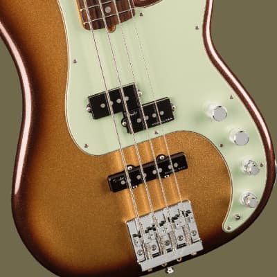 Fender American Ultra Precision Bass®, Rosewood Fingerboard, Mocha Burst image 6