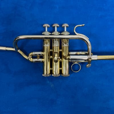 Used Bach Stradivarius Model 311 Piccolo Trumpet Just Serviced with Case 1980 image 12