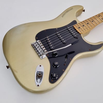 Fender 25th Anniversary Stratocaster 1979 Silver Metallic image 4