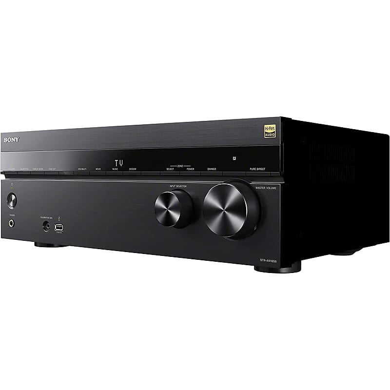 Sony STR-AN1000 7.2 Channel Home Theater 8K A/V Receiver  			