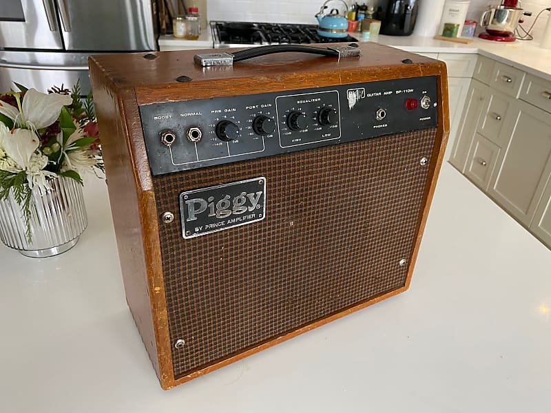 ビョンヴィンブラッド　1967年ビンテージスタジオ・PURU RARE 1960s Piggy (by Prince) Amplifier Practice Amp (Solid