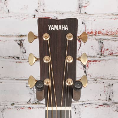 USED Yamaha LL26R Handcrafted Acoustic Guitar Natural image 5