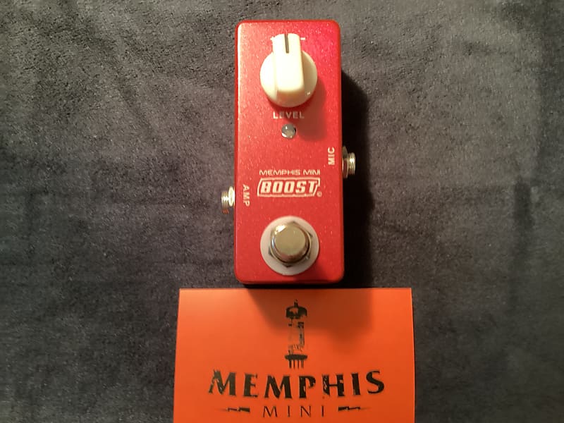 Memphis Mini Boost Harmonica Effects Pedal Mini Boost 2021 Reverb