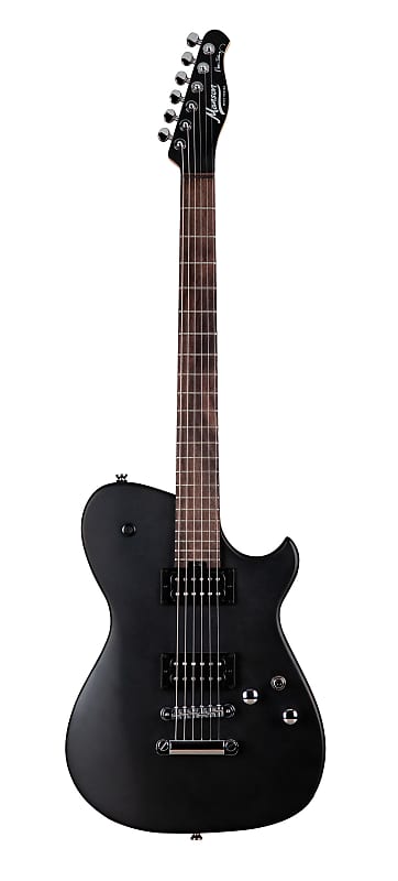 Cort MBM-1 Meta Manson Matthew Bellamy Satin Black Electric Guitar image 1