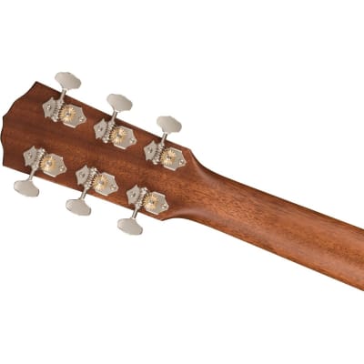 Fender Paramount PS-220E Parlor Acoustic-Electric Guitar (Aged Cognac Burst) image 7