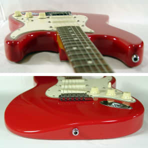 1988 Fender Stratocaster Plus - RARE Razzberry Red Finish! Raspberry Strat 88 Razz Berry image 5