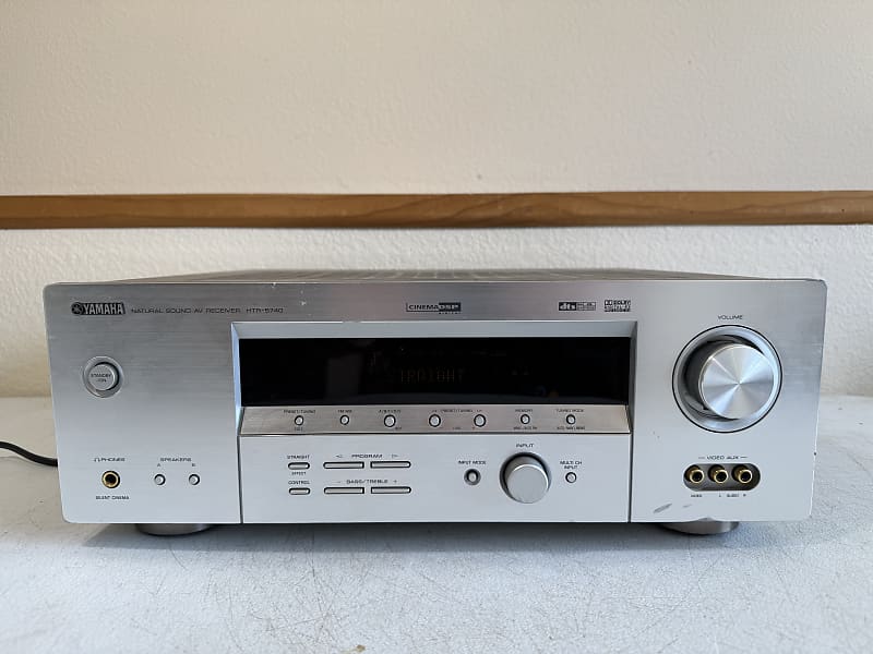 Yamaha HTR-5740 Receiver HiFi Stereo Vintage 6.1 Channel Home Theater Audio AVR  			