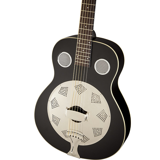 Fender Top Hat Resonator Satin Black Reverb