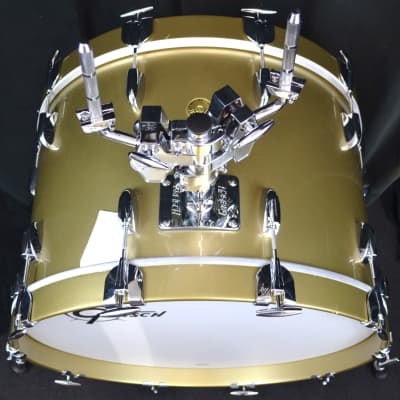 Gretsch 22/13/15/16" USA Custom Drum Set - Gold Mist image 8