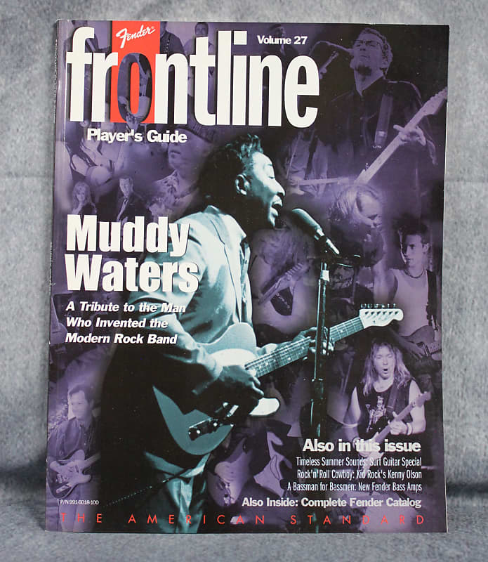 Fender Frontline Muddy Waters Tribute Telecaster, Players | Reverb