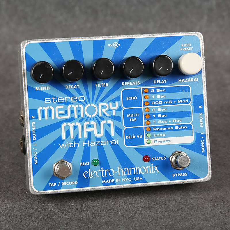 Electro-Harmonix Stereo Memory Man