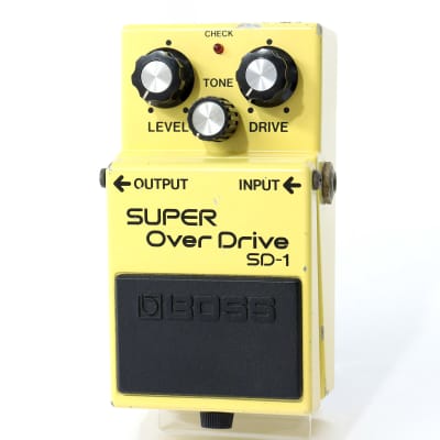 Boss SD-1 Super Overdrive 1981 - 1988 Made In Japan | Reverb