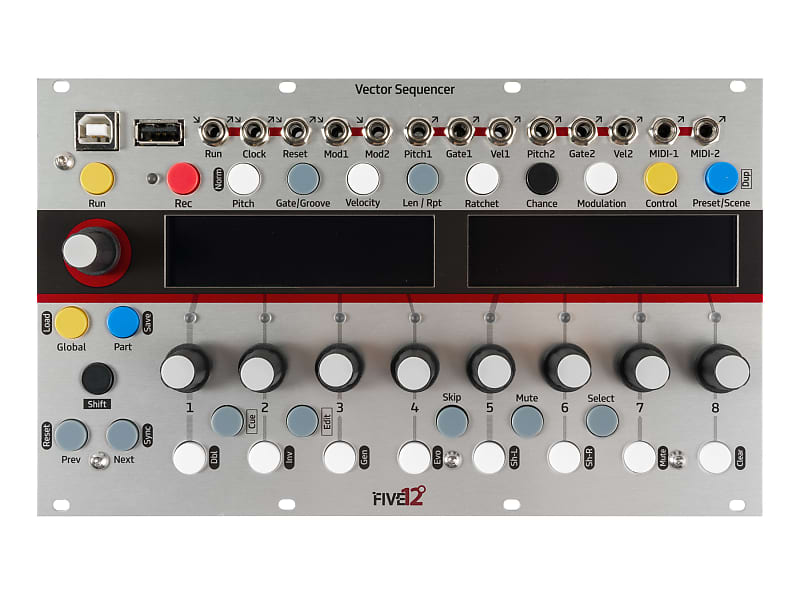 Five12 Vector Sequencer (Silver)