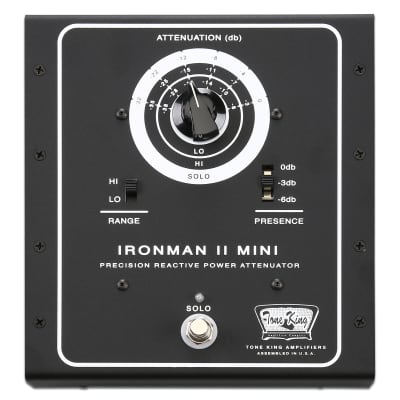 Tone King Ironman II Mini 30-Watt Precision Reactive Power Attenuator