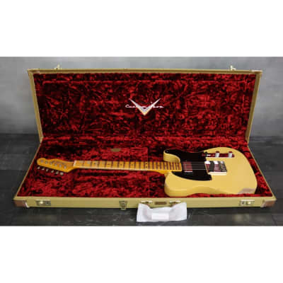 Fender Custom Shop Limited Edition 51 HS Telecaster Relic Aged Nocaster Blond Electric Guitar image 6