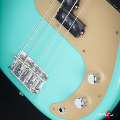 Fender Vintera '50s Precision Bass with Maple Fretboard Seafoam Green image 4