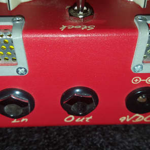 65 Amps Colour Face Distortion/Fuzz Pedal 2015? Red image 3