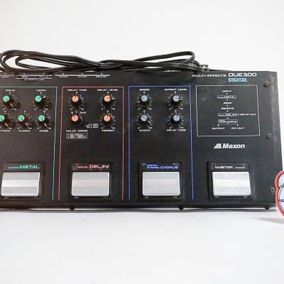 Maxon DUE300 Multi Effects | Vintage 1980s (Japan) | Fast