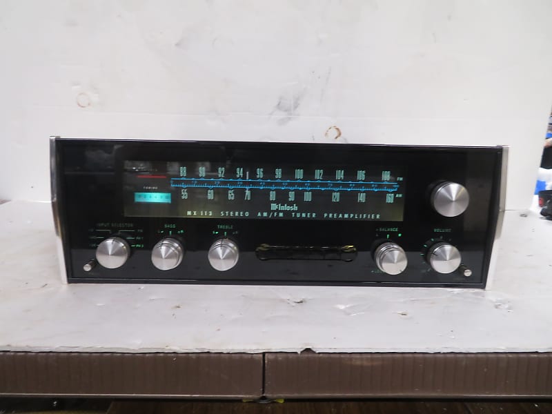 Mcintosh MX 113 Preamp with tuner mid 1970&#039;s  			
