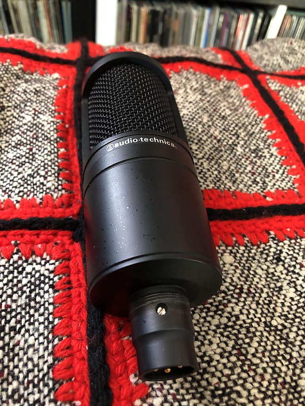 Audio-Technica AT2020 Large Diaphragm Cardioid Condenser Microphone 2020-2023  - Black — NEW IN STOCK —