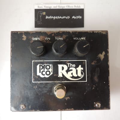 1979 ProCo Rat Distortion Effects Pedal Vintage Big Box Tone Knob Version 1B image 1
